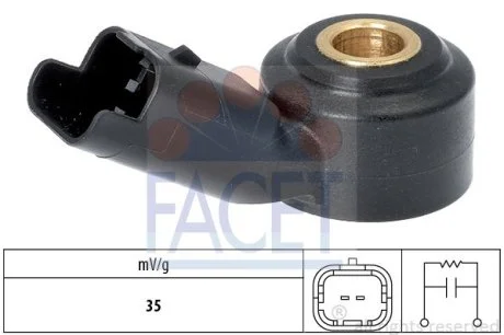 Датчик детонации Citroen Ds3 1.6 (12-15) Facet FACET 9.3165