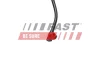 Патрубок системи охолодження opel astra h 04> j zafira insignia 670mm FAST FT00231 (фото 2)
