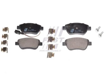 Колодки тормозные перед. с датчиком Fiat 500, Doblo (05->), Fiorino-Qubo, Linea, Grande Punto Fast FAST FT29124