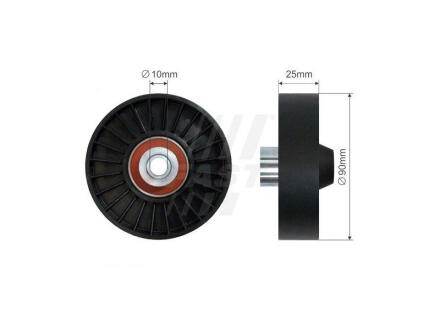 НАТЯГИТЕЛЬ РЕМЕНЯ MICRO-V FIAT DUCATO 06> РОЛИК 2.3 JTD FAST FT44548