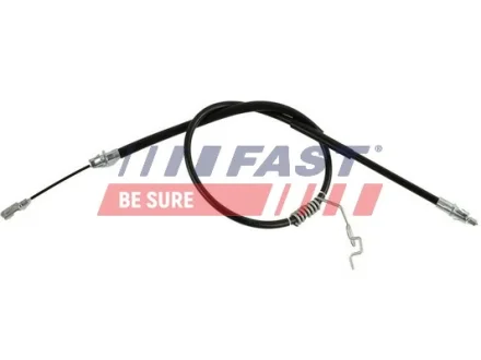 Трос стояночного тормоза зад. лев. Ford Transit (06-) 1266/1066мм Fast FAST FT69013