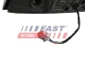 Зеркало правое Ford Transit Connect (13-) электр. Fast FAST FT88030 (фото 4)