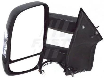 Зеркало лев.с подогревом Fiat Ducato (06-)(14-)+датчик 8 PIN + 2 PIN Fast FAST FT88168