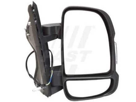Зеркало правое механ. короткое Fiat Ducato (06-) (14-) 2 Pin Fast FAST FT88261