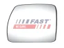 Скло дзеркала ліве верхнє Renault Master (98-) (03-) з підігрівом Fast FAST FT88591 (фото 2)
