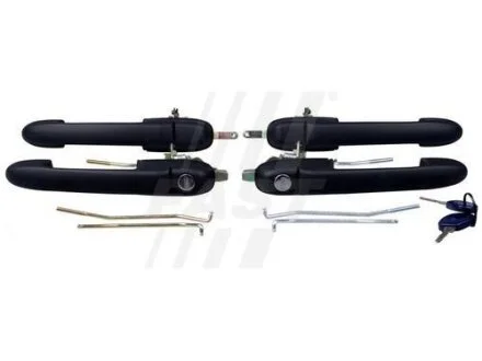 Ручка дверей (к-кт) Fiat Brava, Bravo (95-) зовнішні перед+зад Fast FAST FT94528