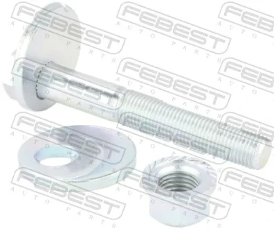 Болт з ексцентриком ремкомплект (болт, шайба, гайка) FEBEST 0529002KIT