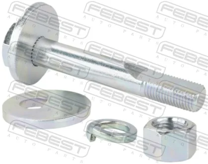 Болт с эксцентриком ремкомплект (болт, шайба, гровер, гайка)) FEBEST 2229002KIT