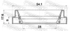 Сальник полуоси 28x54.1x9x17.6 FEBEST 95FDS30540918X (фото 2)