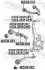 Сайлентблок переднього важеля (знизу) MB C-Class (W205/C205) 13-23 FEBEST BZAB-062 (фото 2)