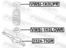 Проставка пружини (задньої/нижня) VW Passat/Golf 03-12 FEBEST VWSI-1K0LOWR (фото 2)