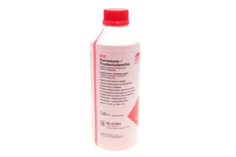 Антифриз-концентрат Febi, G12 (червоний), 1.5л FEBI BILSTEIN 01381