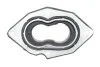 Проставка карбюратора VW Passat / VW Golf / Audi 80 FEBI BILSTEIN 03605 (фото 3)