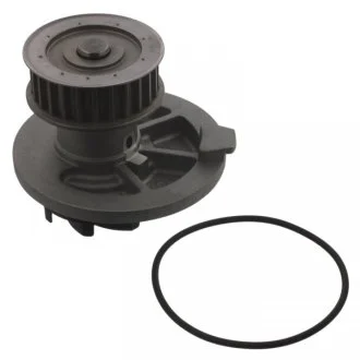 Насос охолоджуючої рідини, з ущільненням OPEL ASTRA F, CALIBRA A, FRONTERA A SPORT, KADETT E, OMEGA A, OMEGA B, VECTRA A, VECTRA B 1.6/1.8/2.0 09.84-07.03 FEBI BILSTEIN 04731