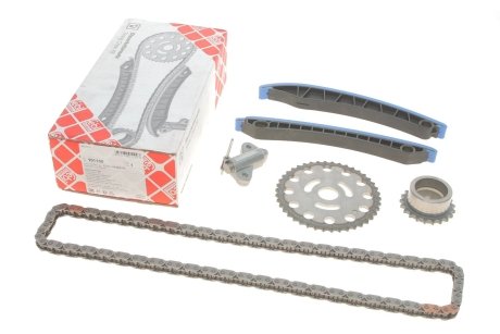 Комплект цепи ГРМ RENAULT 1.6dCi ''11>> FEBI BILSTEIN 101100