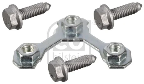Шайба стопорна опори кульової VW Golf/Passat 88-16 (+ болти) FEBI BILSTEIN 172070