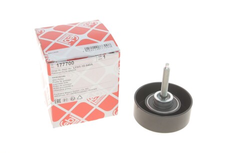 Фото 1 - ролик ремня з болтом FEBI BILSTEIN 177700 Ролик ремня з болтом FEBI BILSTEIN 177700 (фото 1)