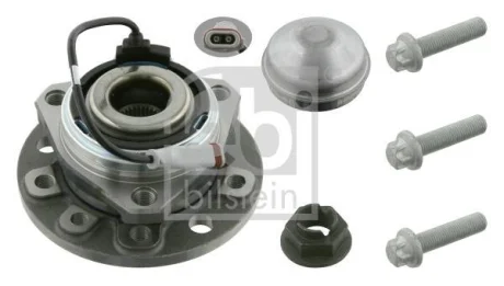Підшипник маточини (передньої) Opel Astra H/Zafira 04- (+ABS) FEBI BILSTEIN 27386