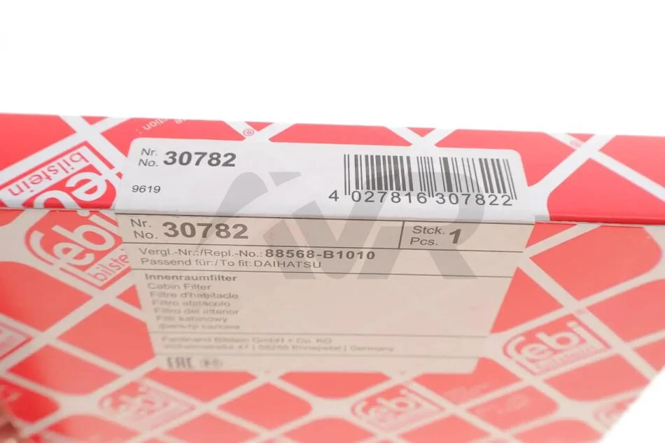 Фильтр салона FEBI BILSTEIN 30782 (фото 1)