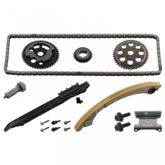 Комплект цепи ГРМ FIAT/OPEL Croma/Vectra C/Zafira "2,2L (8in1) "02-13 FEBI BILSTEIN 33042