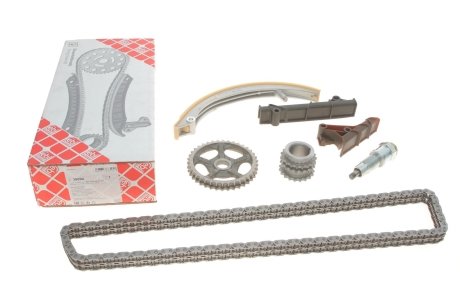 Комплект цепи ГРМ MERCEDES (OM601-603 "2,0-3,5L) "Duplex "звеньев-"126 шт. (7 in 1) "83-02 FEBI BILSTEIN 36592