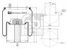 Подушка пневмопідвіски FEBI BILSTEIN 39847 (фото 1)