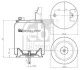 Пневмоподушка FEBI BILSTEIN 40602 (фото 1)
