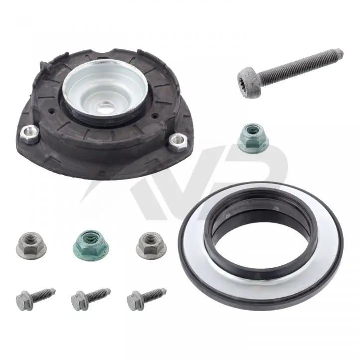 Подушка амортизатора (переднього) + підшипник VW Caddy V/Golf VII-VIII/Passat B8/T-ROC 12- FEBI BILSTEIN 45497 (фото 1)
