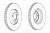 Диск тормозной FERODO DDF1274C-1 (фото 1)