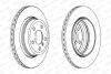 Диск тормозной FERODO DDF1297C-1 (фото 1)