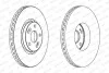 Тормозной диск FERODO DDF1368C1 (фото 1)