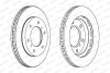 Диск тормозной FERODO DDF1384C (фото 1)