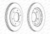 Диск тормозной FERODO DDF1384C (фото 1)