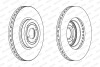 Тормозной диск FERODO DDF1461C (фото 1)