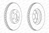 Диск тормозной FERODO DDF1567C (фото 2)