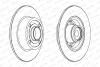 Диск тормозной FERODO DDF1571-1 (фото 1)
