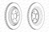 Диск тормозной FERODO DDF1681C (фото 1)