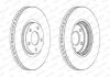 Диск тормозной FERODO DDF1724C (фото 1)