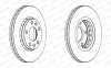 Тормозной диск FERODO DDF1728C (фото 1)