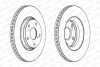 Тормозной диск FERODO DDF1756C (фото 1)