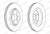 Диск тормозной FERODO DDF2657C (фото 1)