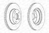 Тормозной диск FERODO DDF485C (фото 1)