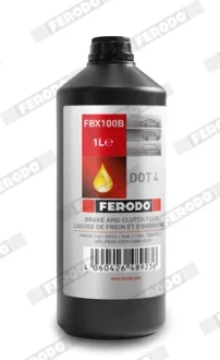 Жидкость тормозная DOT 4 1л FERODO FBX100B