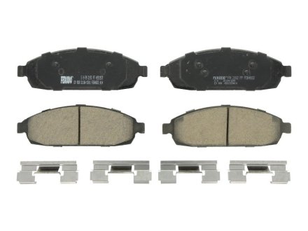 Колодки тормозные дисковые FERODO FDB4002