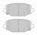Комплект тормозных колодок, дисковый тормоз FERODO FDB4778 (фото 2)