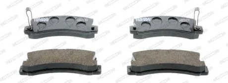 Колодки тормозные дисковые FERODO FDB478