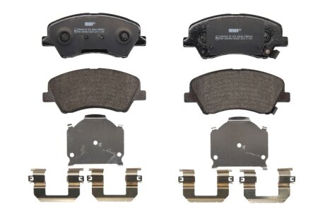 Комплект гальмівних колодок FERODO FDB5040