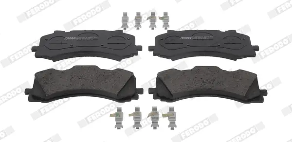 Колодки тормозные дисковые (комплект 4 шт.) FERODO FDB5200 (фото 1)