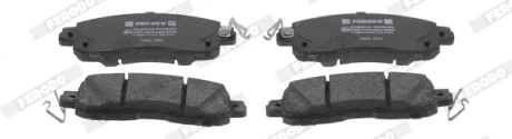 Колодки тормозные дисковые (комплект 4 шт.) FERODO FDB5246