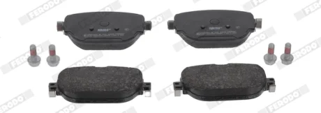 Колодки тормозные дисковые (комплект 4 шт.) FERODO FDB5287